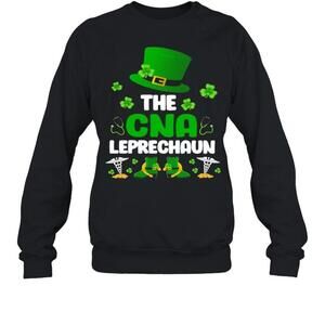 St Patricks Day The Cna Leprechaun Sweatshirt